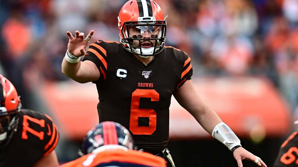 Cleveland Browns quarterback Baker Mayfield (6)