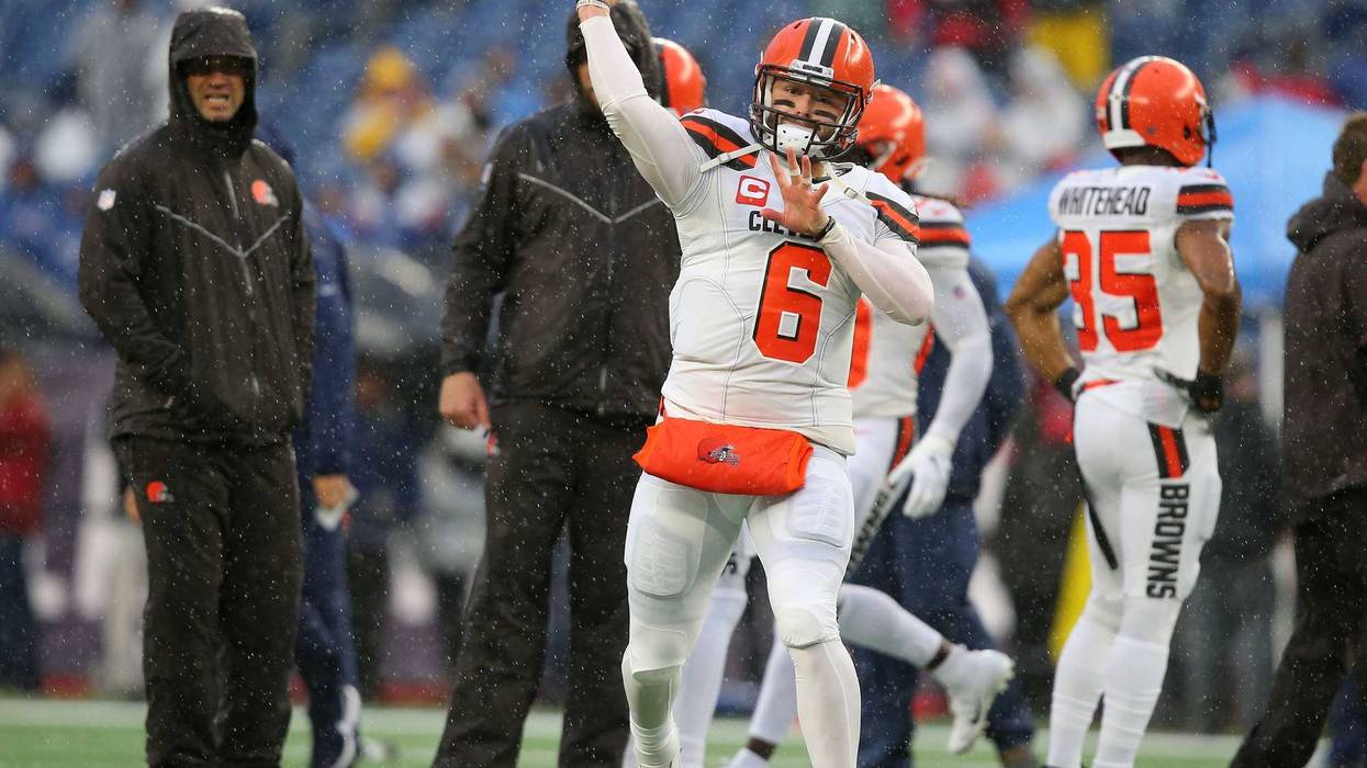 Cleveland Browns quarterback Baker Mayfield (6)