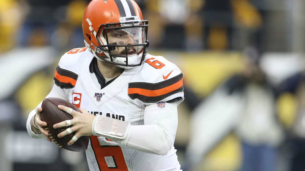 Cleveland Browns quarterback Baker Mayfield (6)