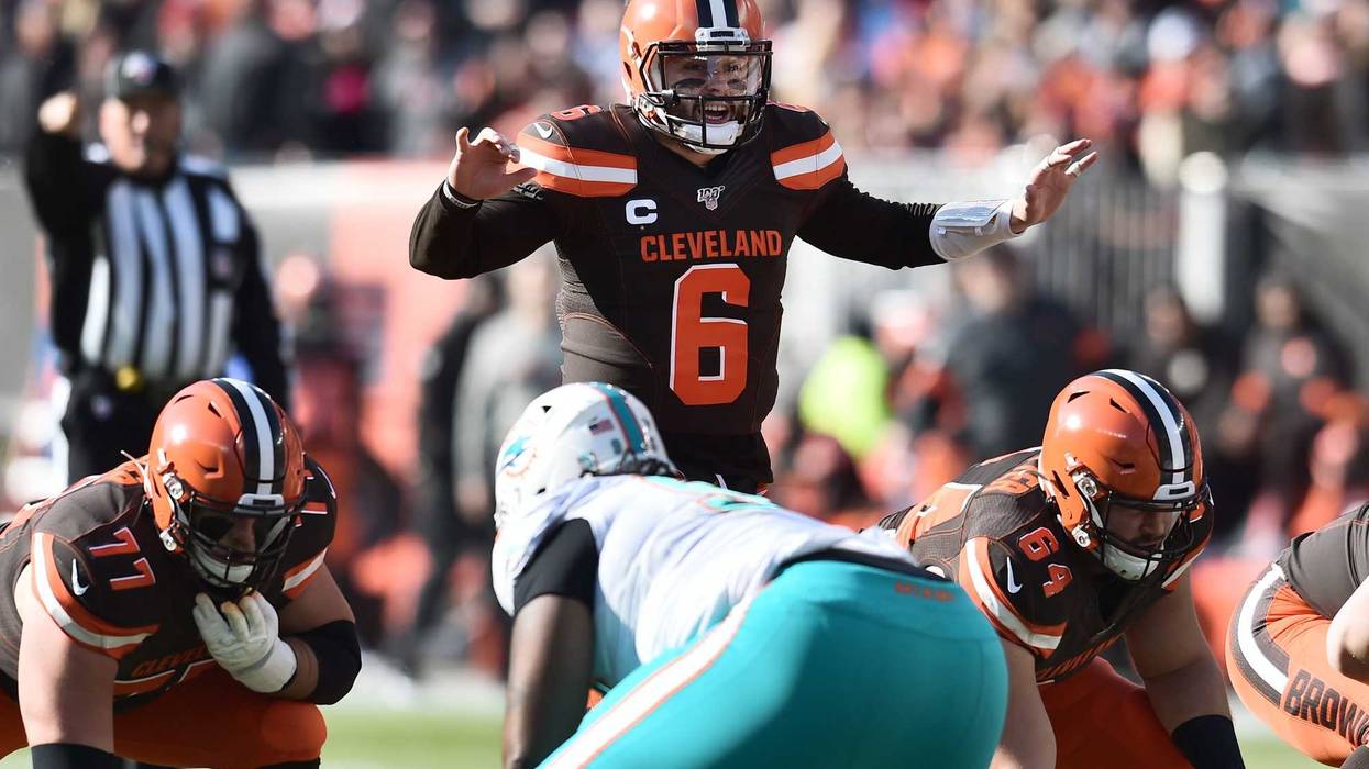 Cleveland Browns quarterback Baker Mayfield