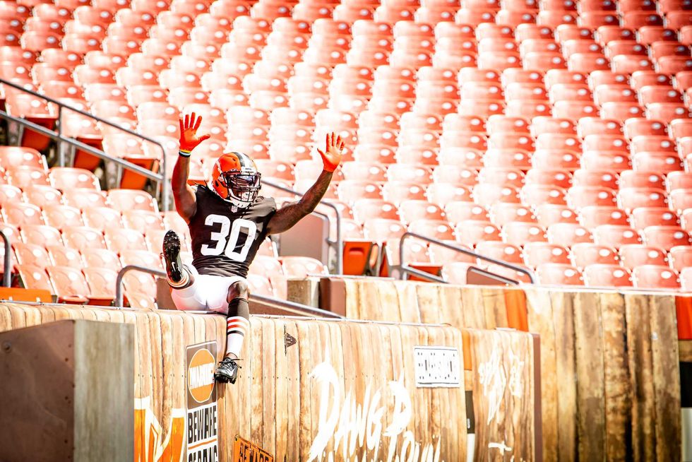 Cleveland Browns running back D