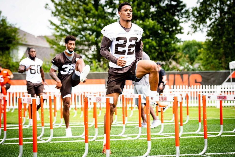 Cleveland Browns safety Grant Delpit