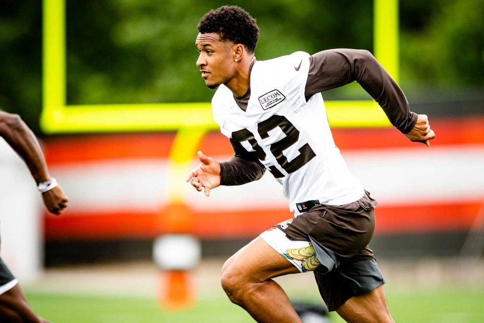 Cleveland Browns safety Grant Delpit