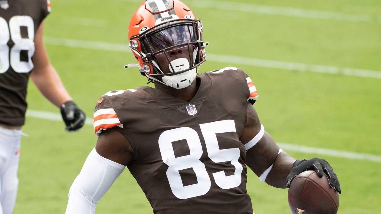 Cleveland Browns tight end David Njoku