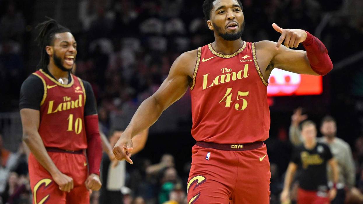 Cleveland Cavaliers Donovan Mitchell & Darius Garland