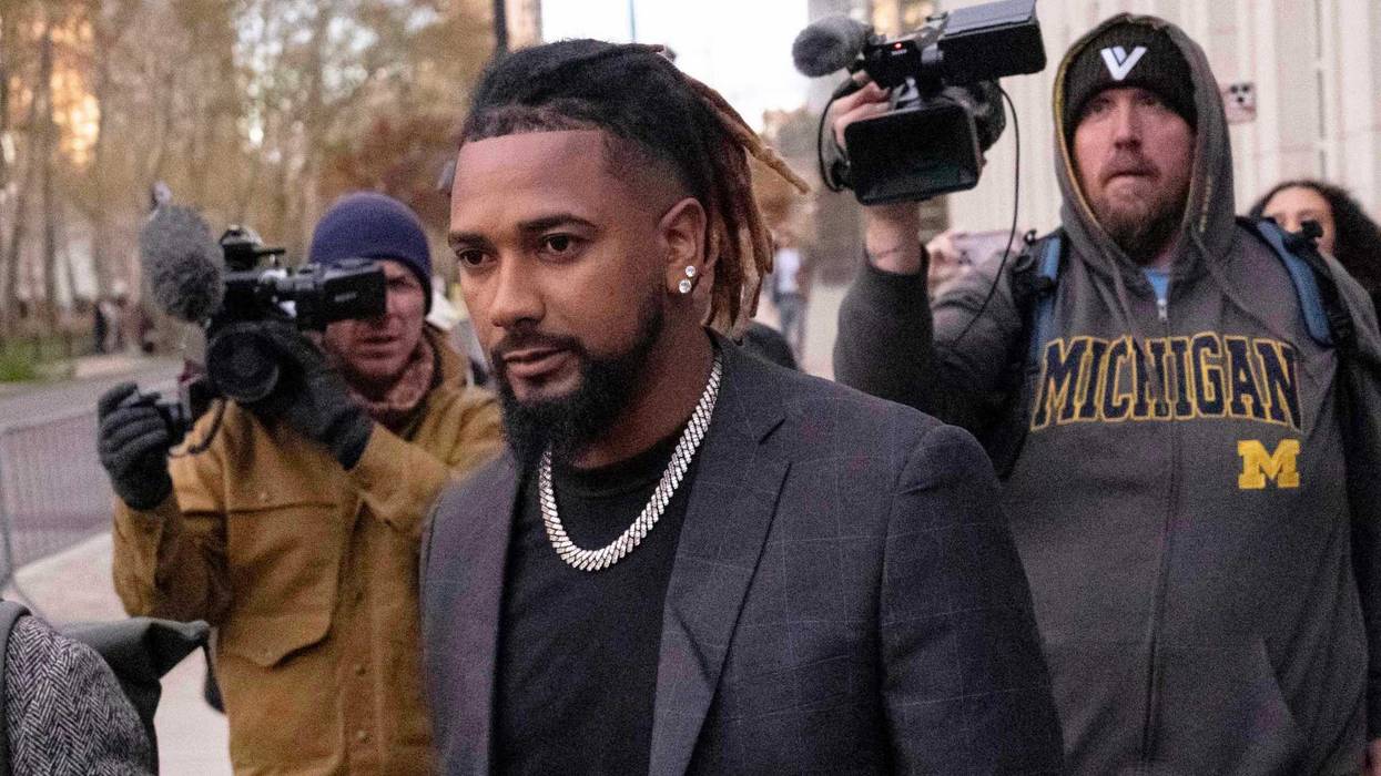Cleveland Guardians baseball player Emmanuel Clase leaves Brooklyn federal court on Nov. 13, 2025