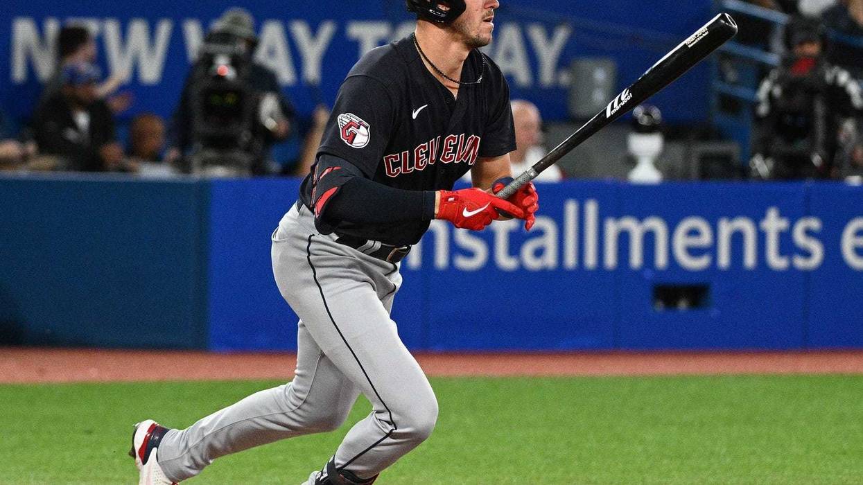 Cleveland Guardians designated hitter Nolan Jones