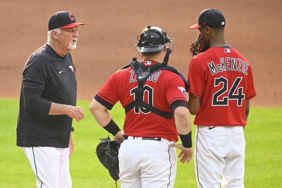Cleveland Guardians pitching coach Carl Willis