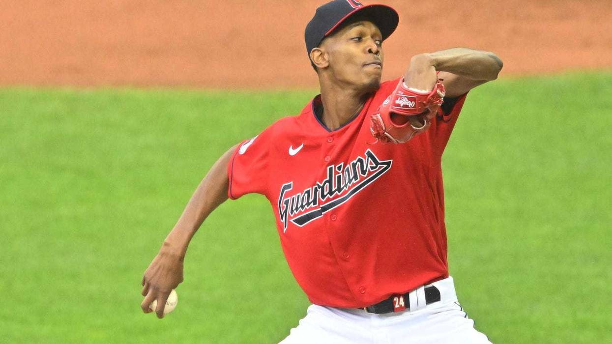 Cleveland Guardians starting pitcher Triston McKenzie