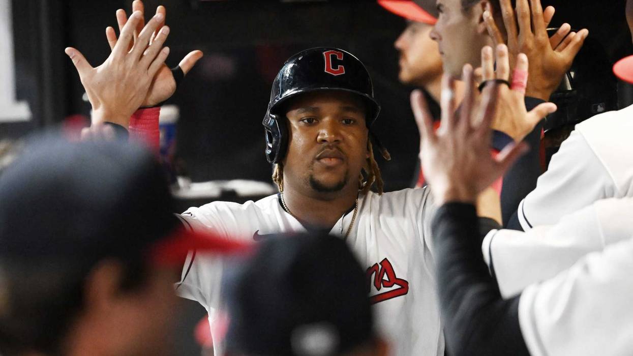 Cleveland Guardians third baseman Jose Ramirez (11)