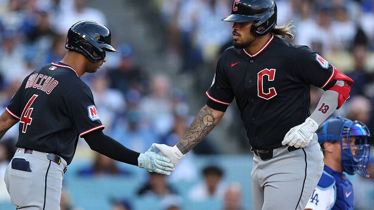 Cleveland Guardians v Los Angeles Dodgers