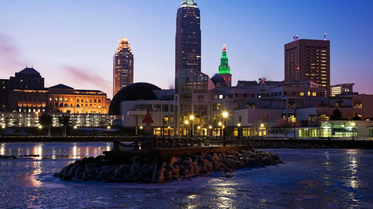 Cleveland skyline