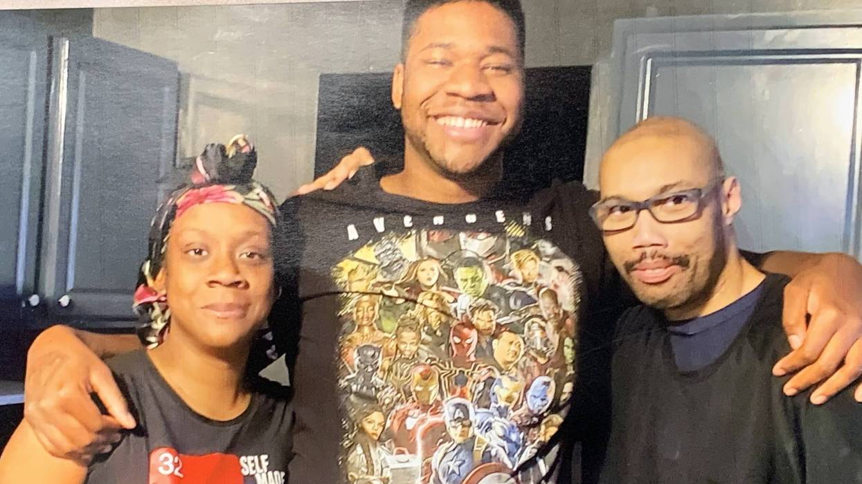 Cliftorn Martin and his family