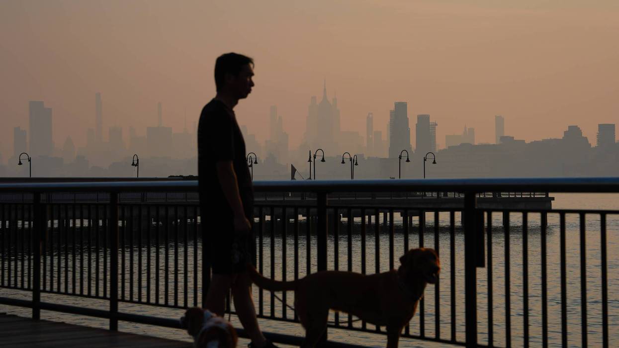Climate Wildfires Smoke New York