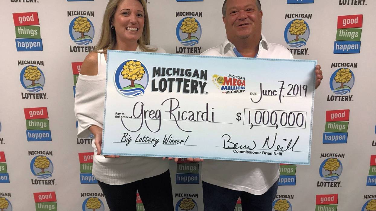 clinton twp lottery winner