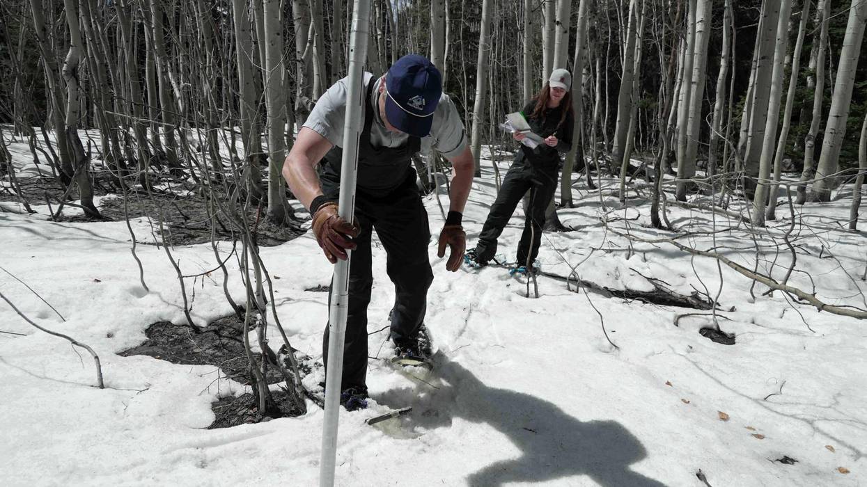 Record low Colorado mountain snow won't bode well for water in the drought-stricken US West