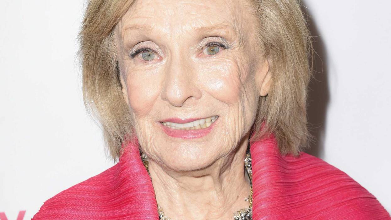 Cloris Leachman at EcoLuxe Pre-Oscars Lounge at The Beverly Hilton Hotel on March 2, 2018 in Beverly Hills, California.
