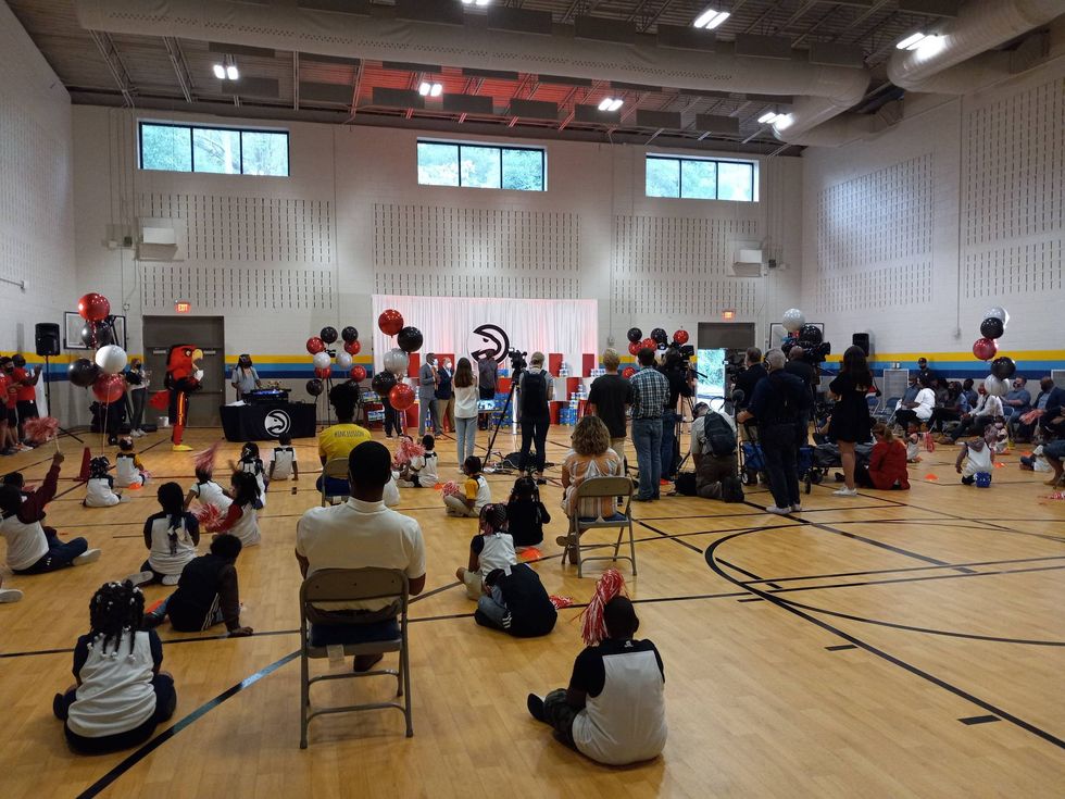 Clorox and the Atlanta Hawks annouce a gift of $1 million dollars to teachers across the country via DonorsChoose and $100 thousand dollars to the Atlanta Public Schools system.
