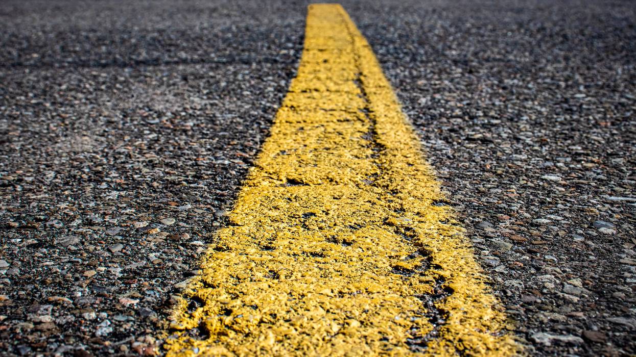 Close up of a roadway