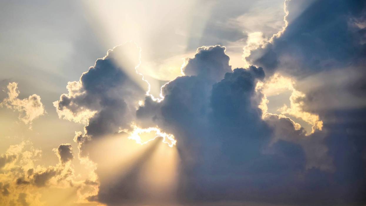 Clouds and sunshine