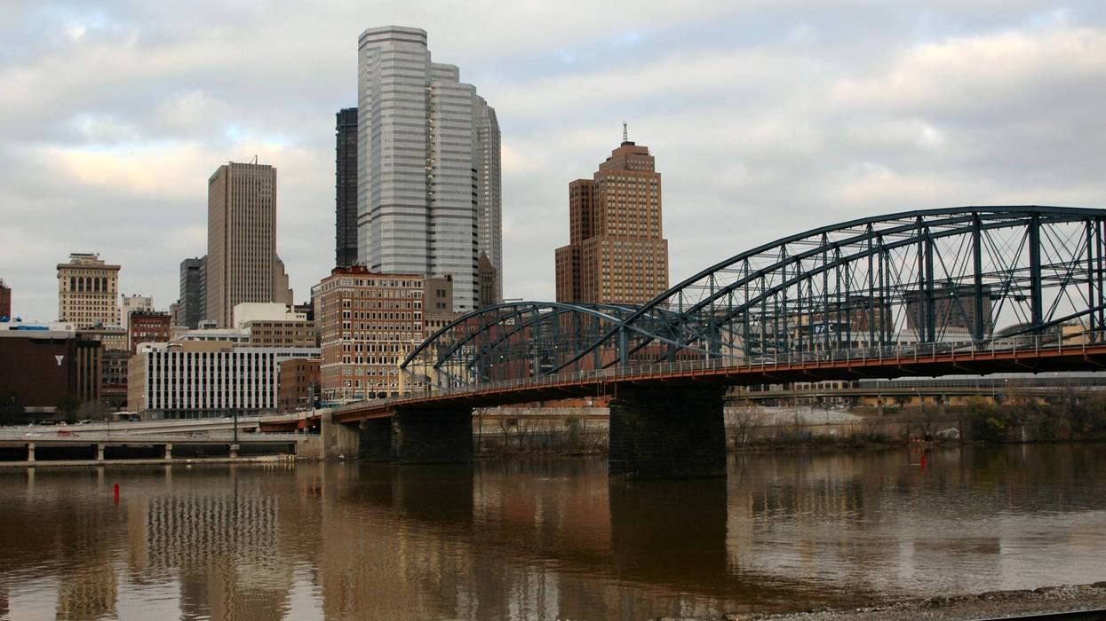 Cloudy day in Pittsburgh