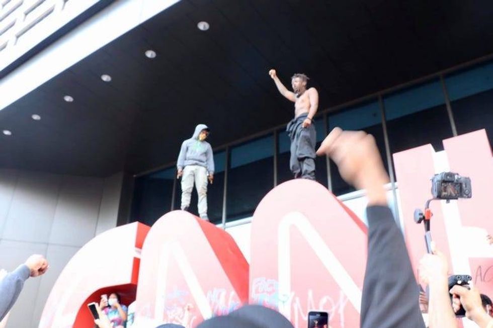 CNN building in Atlanta