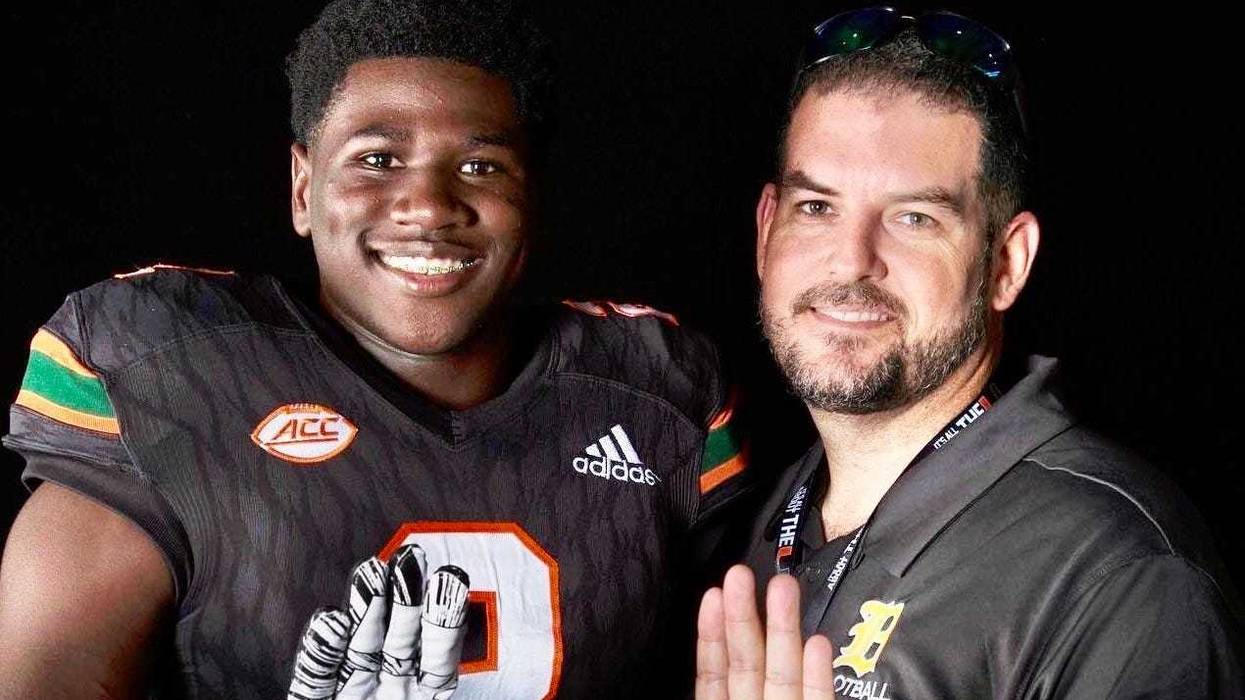 Coach Eddie Delgado takes over a new head coaching job at Doral Academy