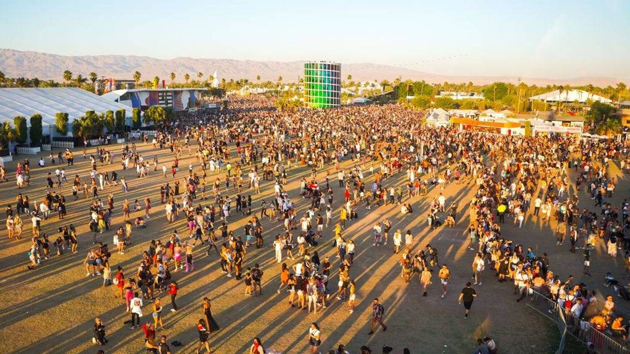 Coachella crowd
