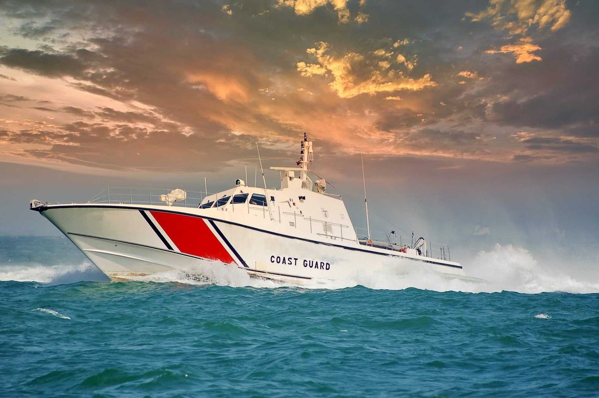 Coast Guard stock photo.