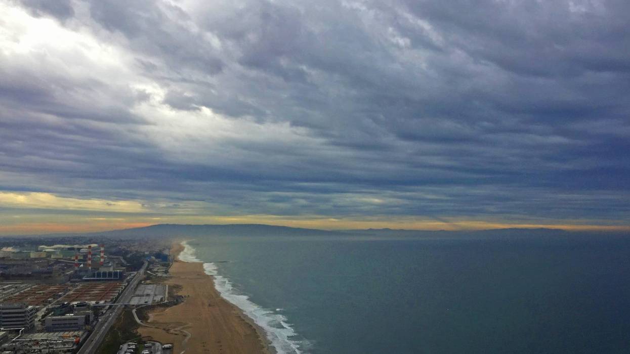 Coastline of El Segundo, CA.