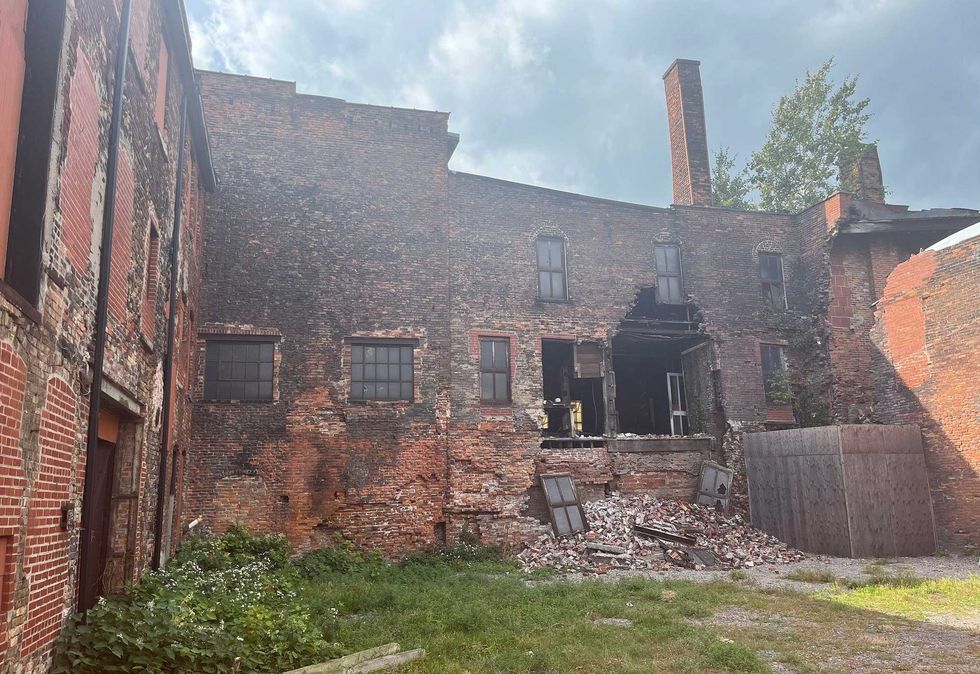 Cobblestone District site as of September 2022