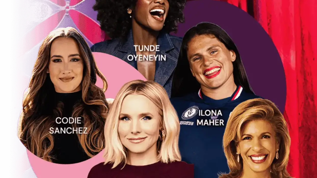 Codie Sanchez, Tunde Oyeneyin, Kristen Bell, Ilona Maher and Hoda Kotb