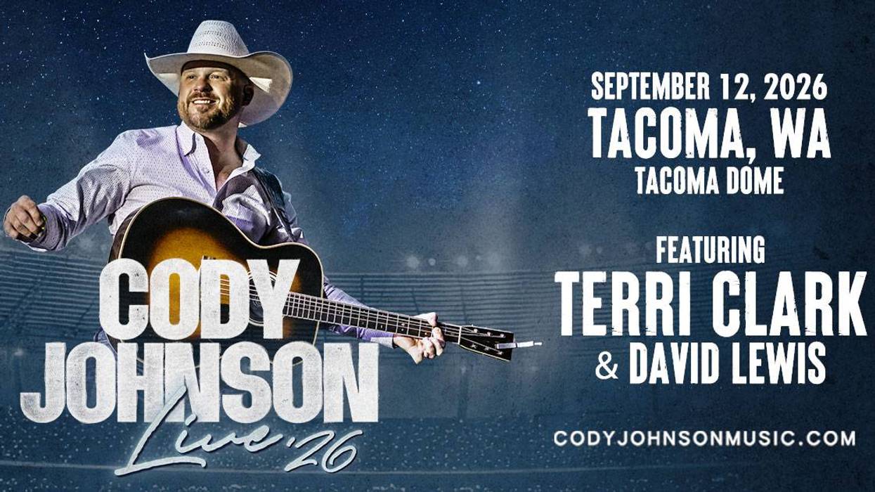 Cody Johnson at Tacoma Dome on September 12th