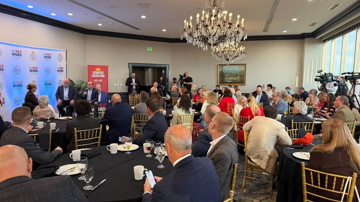 Attendee escorted out after disrupting Graham campaign event