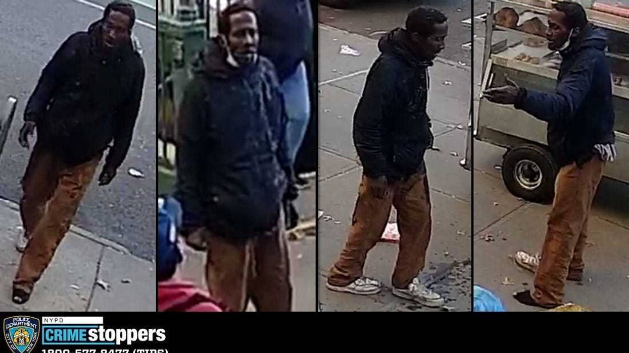 Coffee cart vendor attacker.