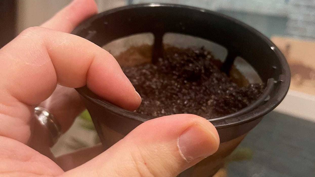Coffee grounds are some of the material accepted by residential composting services in Chicago.