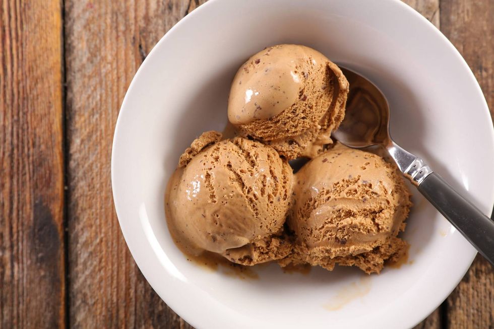 Coffee ice cream