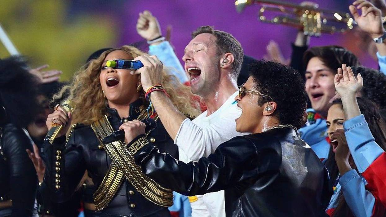 Coldplay, Beyoncé, Bruno Mars