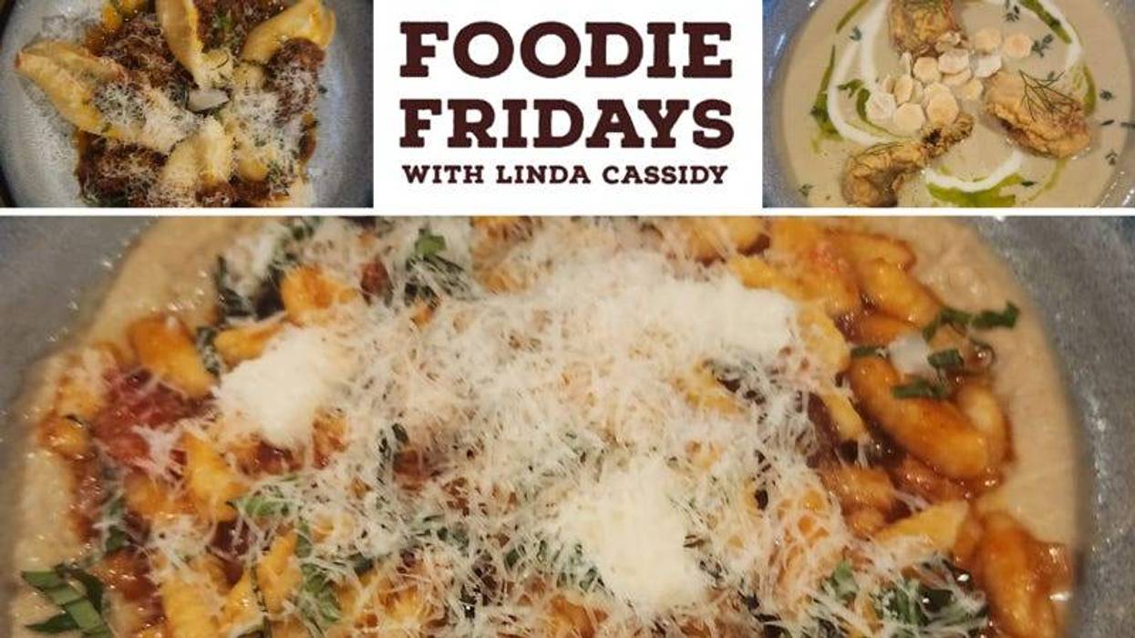 collage of dishes of food