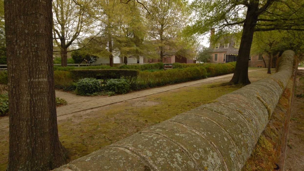 Colonial Williamsburg stock photo.