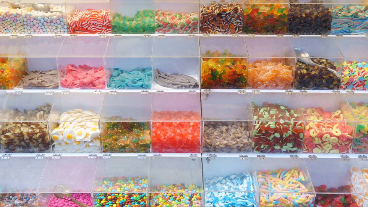 colorful bulk candy
