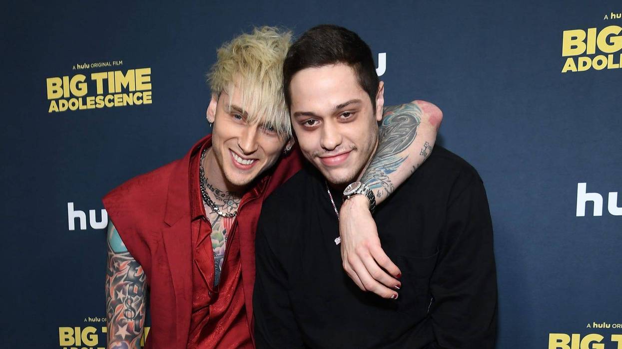 Colson Baker AKA Machine Gun Kelly and Pete Davidson