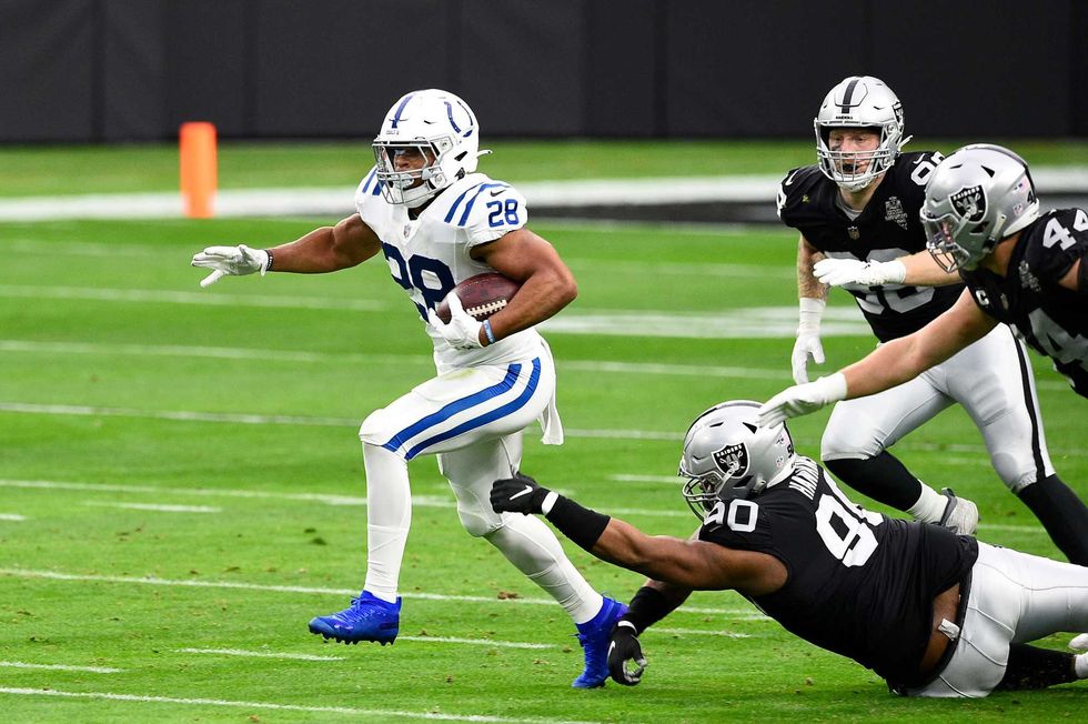 Colts running back Jonathan Taylor
