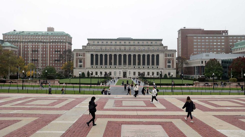 Columbia University campus on March 4, 2025