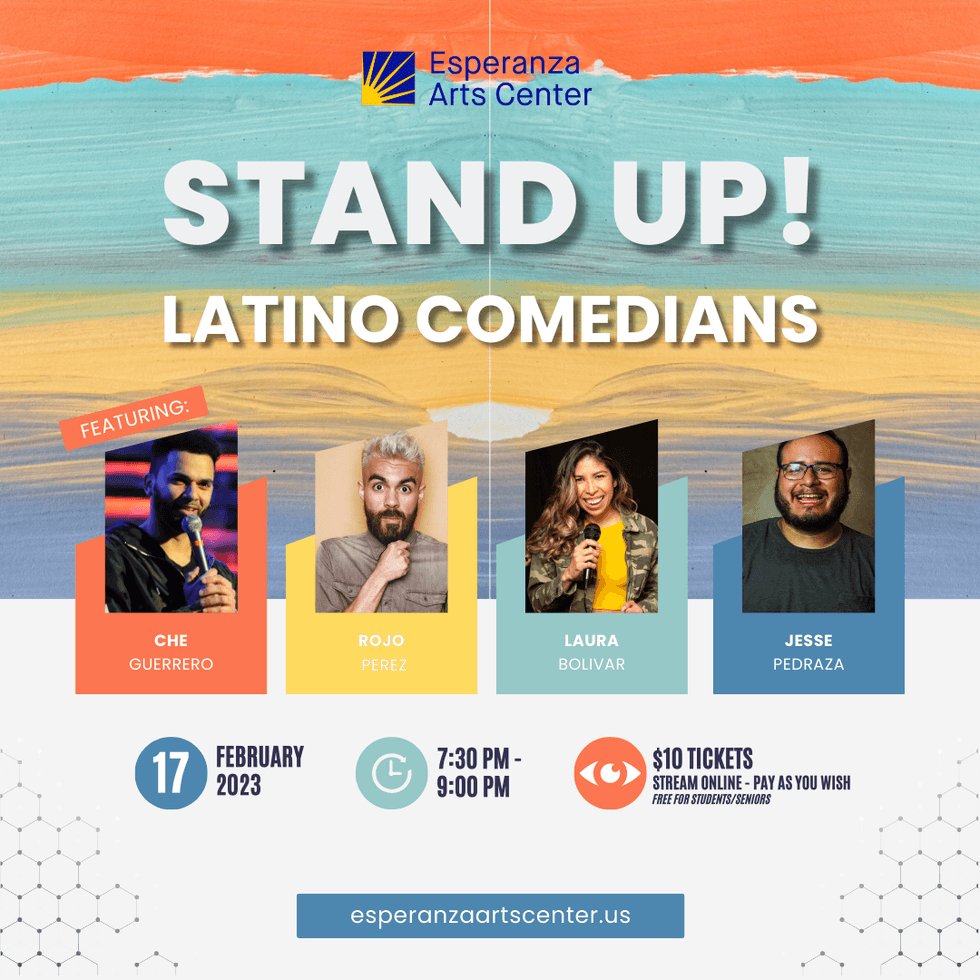 Comedian Chris Guerrero, TikTok sensation and Esperanza Arts Center artist-in-residence, is hosting an evening of bilingual stand-up comedy, ¡qué bárbaro!