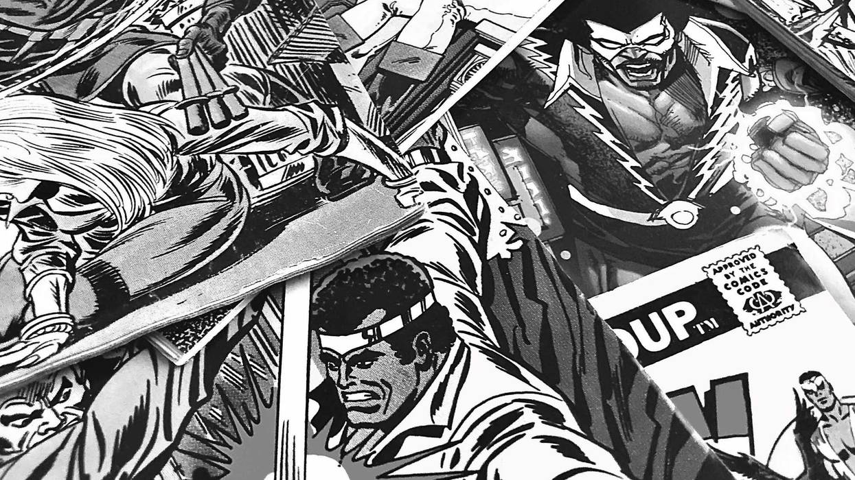 comic book art cascade