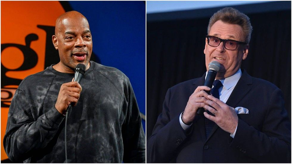 Comics Alonzo Bodden and Greg Proops