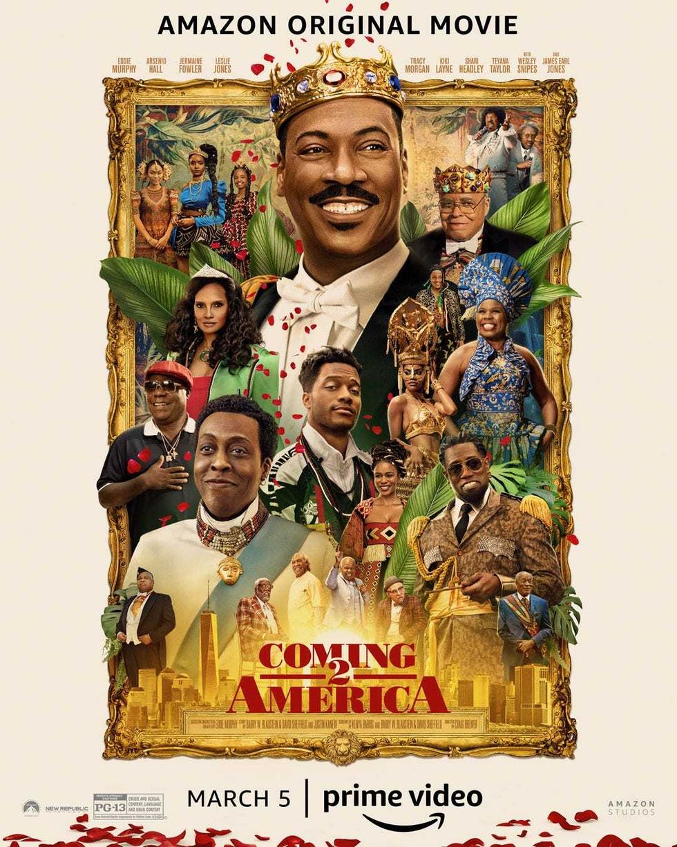 coming 2 america poster