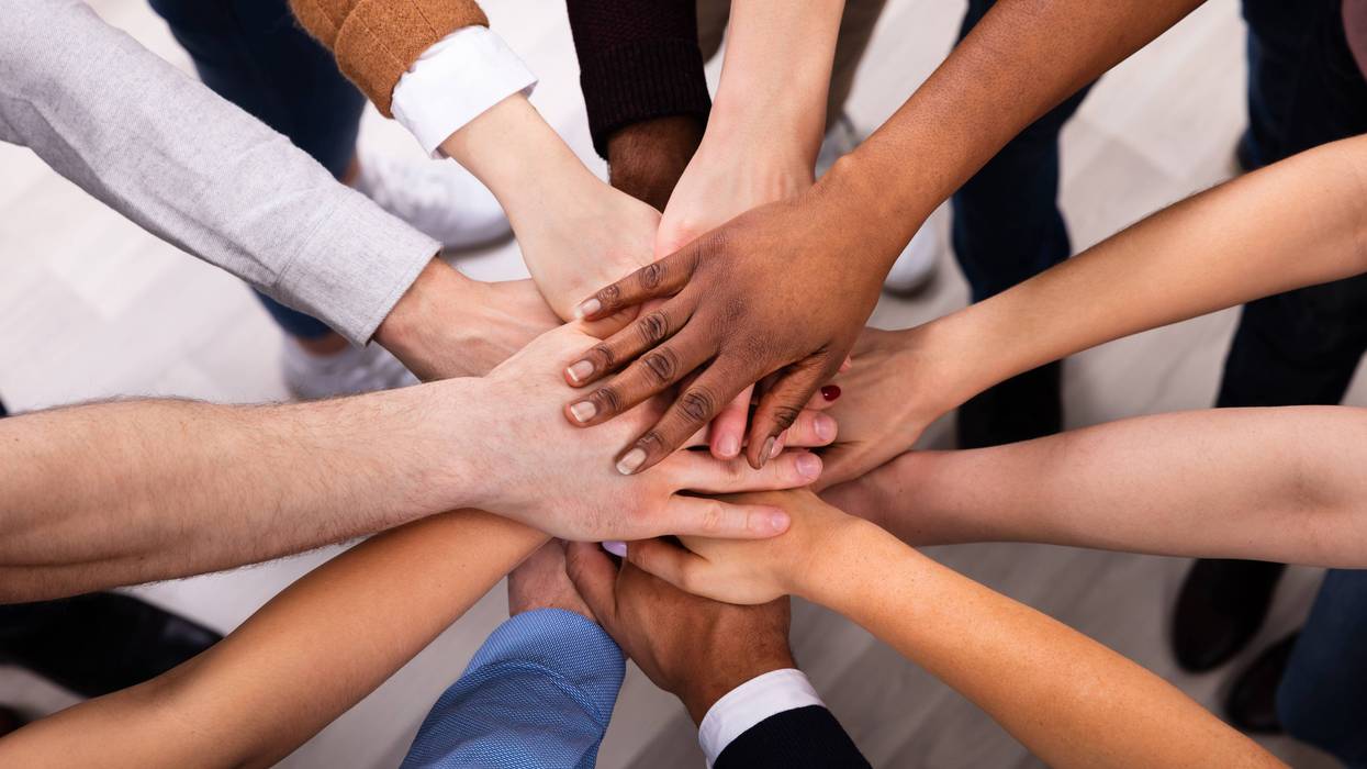 Community hands