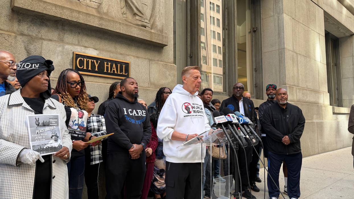 Community leaders, advocates rally at City Hall to demand replacement to controversial ShotSpotter technology